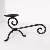 Artisan Black Metal Candle Holder