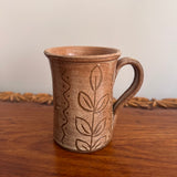Brown Leaf Mug